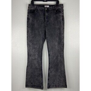 Crazy Train Women Size 11/30 Black Flare Jeans NWT